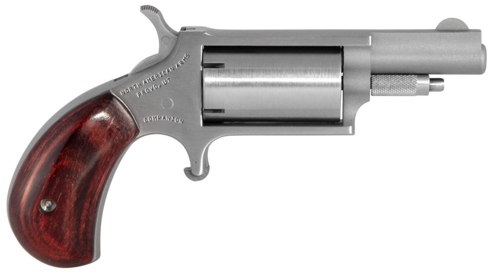 North American Arms Super Companion Cap & Ball .22 Stainless Steel Percussion Pistol