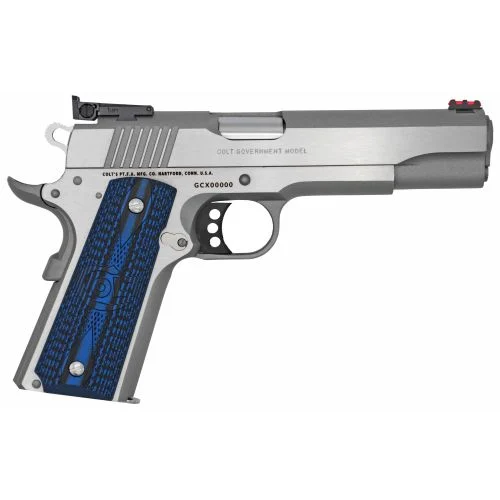 Colt Gold Cup 1911 Gold Cup Lite .38 Super Stainless/Silver Pistol
