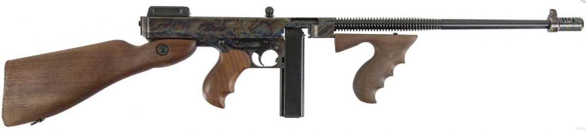 Auto-Ordnance Thompson 1927-A1 T1CH Deluxe .45 ACP Color Case Hardened Rifle