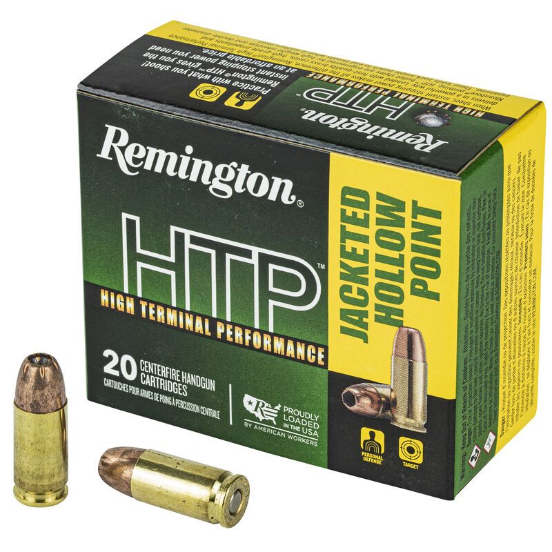 Remington HTP 9mm +P Hollow Point