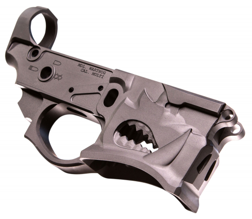 Sharps Bros Warthog Stripped Lower .223 Remington Black Hardcoat Anodized AR-15 Lower Receiver