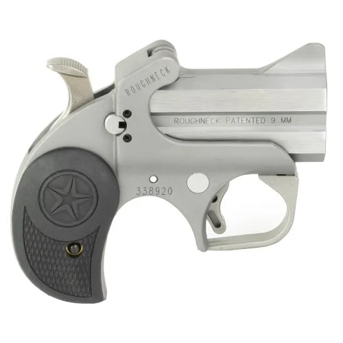 Bond Arms Roughneck 9mm .357 Mag .38 Special .45 ACP Stainless/Silver Derringer