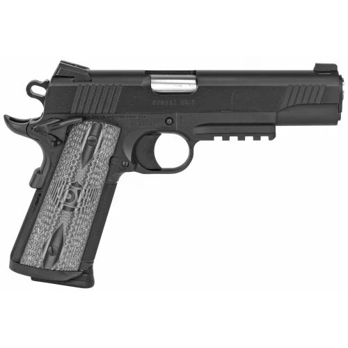 Colt CCU Rail Government Full-Size 1911 .45 ACP Matte Black DLC Pistol