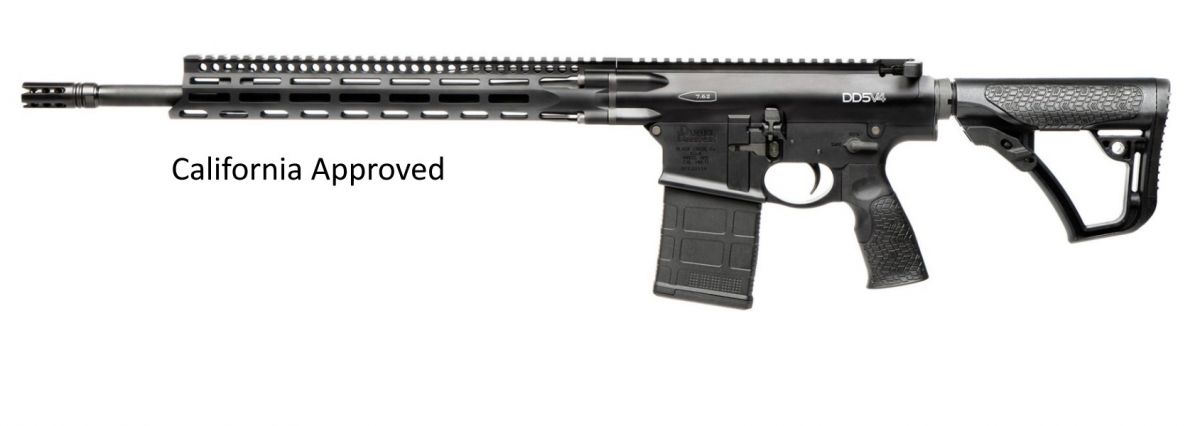 Daniel Defense DD5 V4-CC California Compliant 7.62x51 NATO .308 Win Blue/Black Rifle