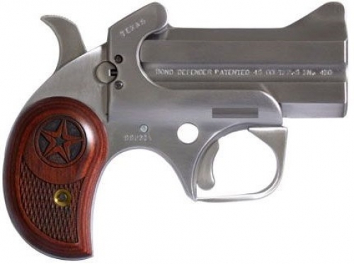 Bond Arms Texas Defender .45 Colt Stainless/Silver Derringer