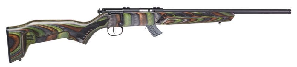 Savage Arms Mark II Minimalist Green .17 HMR Matte Black Rifle