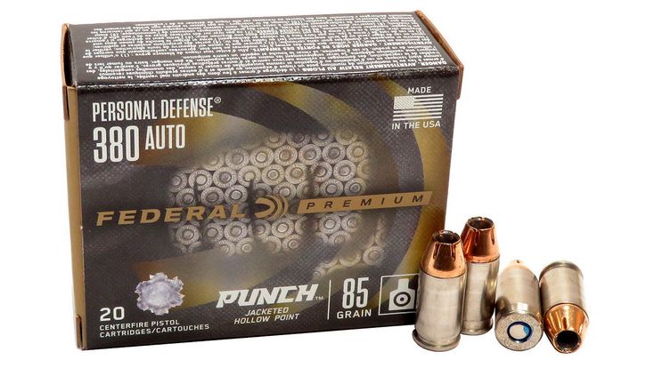 Federal Premium Punch Jacketed Hollow Point .380 ACP