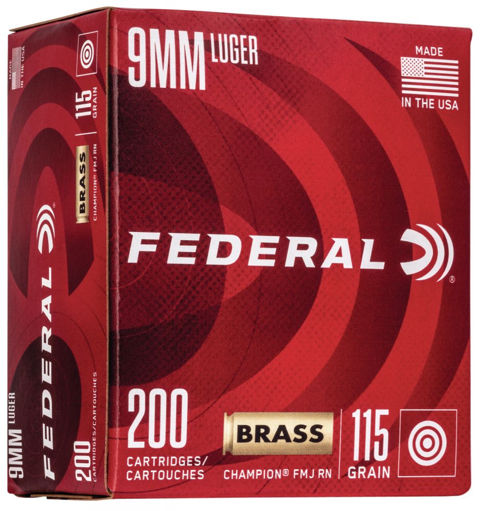 Federal Premium Champion Training 9mm