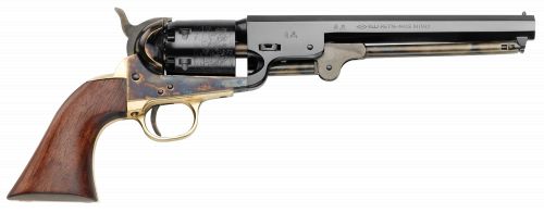 Pietta 1851 Navy Steel .36 Blued Case Hardened Revolver