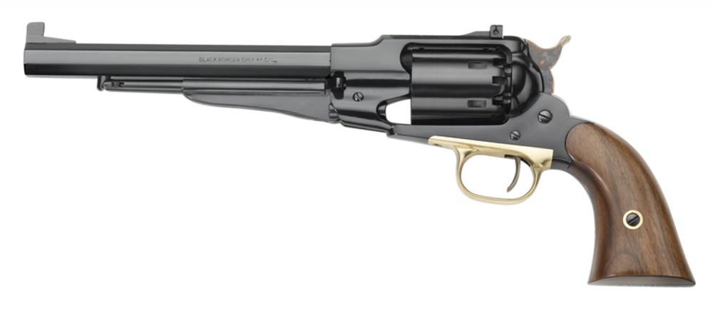 Pietta 1858 New Model Army Target SAO .44 Blued Black Powder Revolver