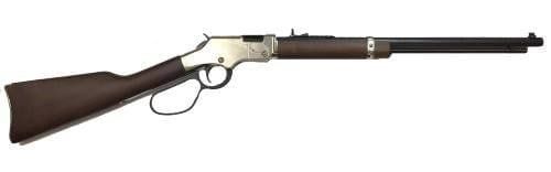Henry Repeating Arms Golden Boy Silver Large Loop .22 LR and .22 Short Nickel-Plated Lever Action Rifle