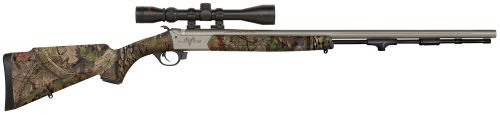 Traditions Firearms Pursuit XT .50 Stainless Cerakote Mossy Oak Break-Up Synthetic Stock Black Powder Inline Muzzleloader 3-9x40 Scope