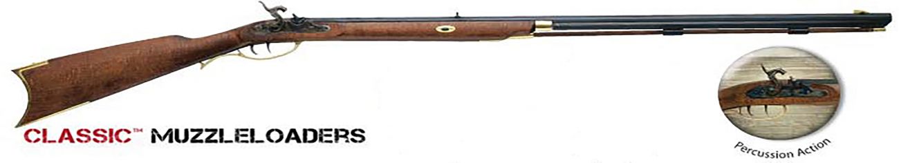 Traditions Firearms Crockett .32 Blued Hardwood Muzzleloader Rifle