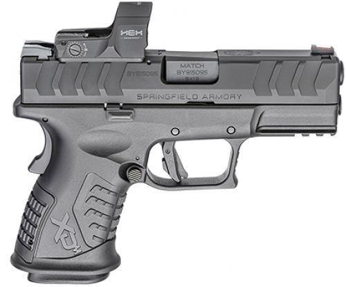 Springfield Armory XD-M Elite Compact OSP 9mm Black Pistol with HEX Dragonfly Red Dot