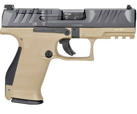 Walther PDP Compact Optic Ready 9mm Tan/Black Pistol