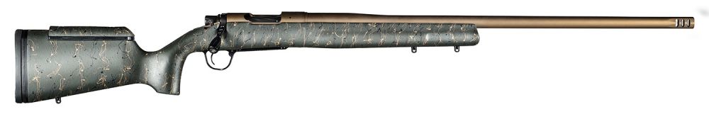 Christensen Arms Mesa Long Range 6.5 Creedmoor Green Black and Tan Rifle