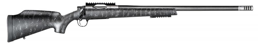 Christensen Arms Traverse Monte Carlo Carbon Fiber Stock .375 H&H Black with Gray Webbing Rifle
