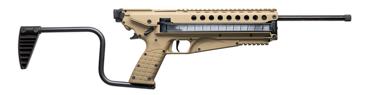 KelTec R50 Side-Folding Stock 5.7x28mm FN Tan Rifle