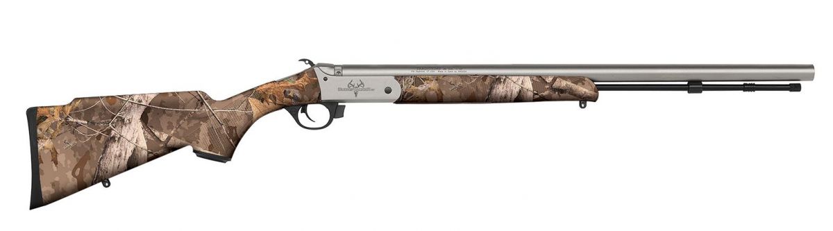 Traditions Firearms Buckstalker XT .50 Stainless/Silver Black Powder Muzzleloader Rifle