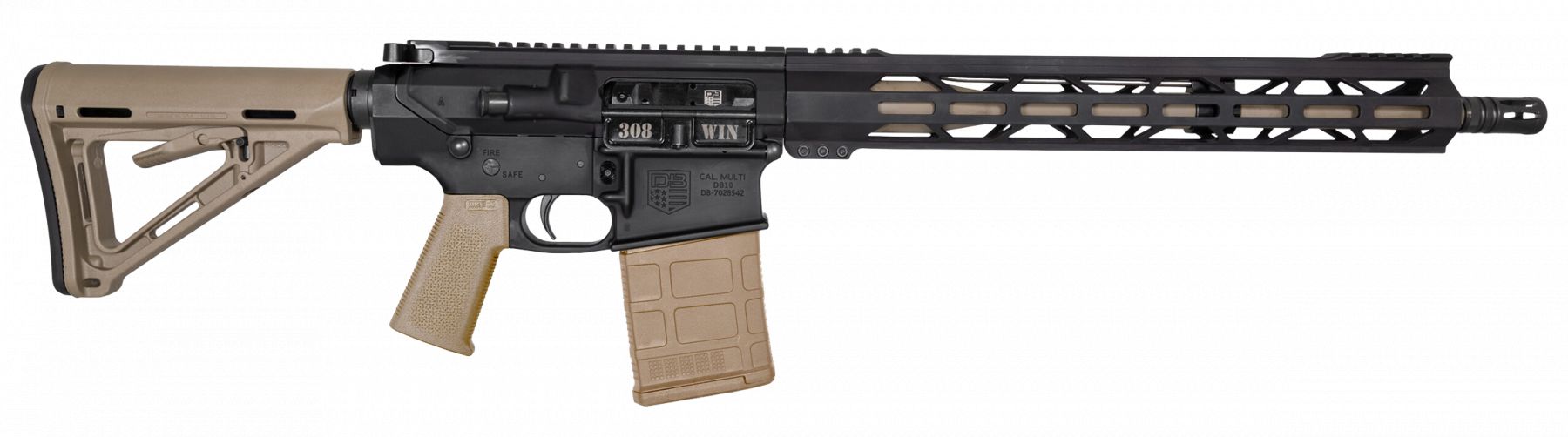 Diamondback Firearms DB10 Tactical .308 Win Flat Dark Earth/Black Rifle