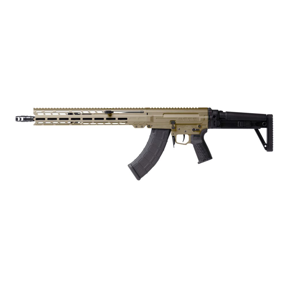 CMMG DISSENT MK47 Side-Folding 7.62x39mm Coyote Tan Cerakote Rifle