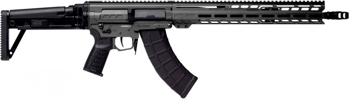 CMMG DISSENT Mk47 Bufferless Folding Stock 7.62x39mm Tungsten Rifle
