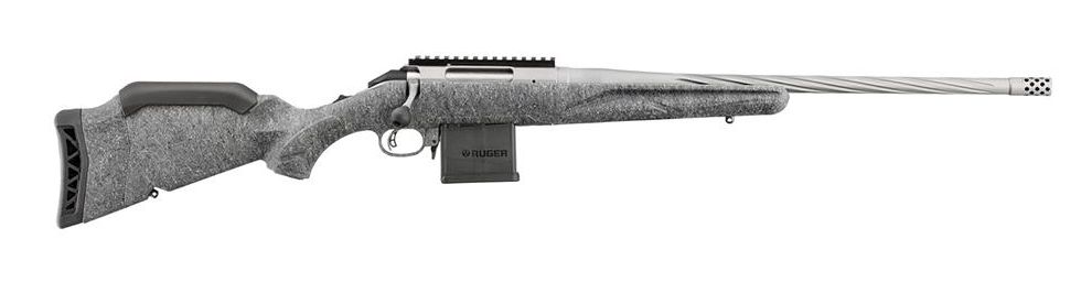 Ruger American Rifle Generation II Spiral Fluted .204 Ruger Gray Rifle