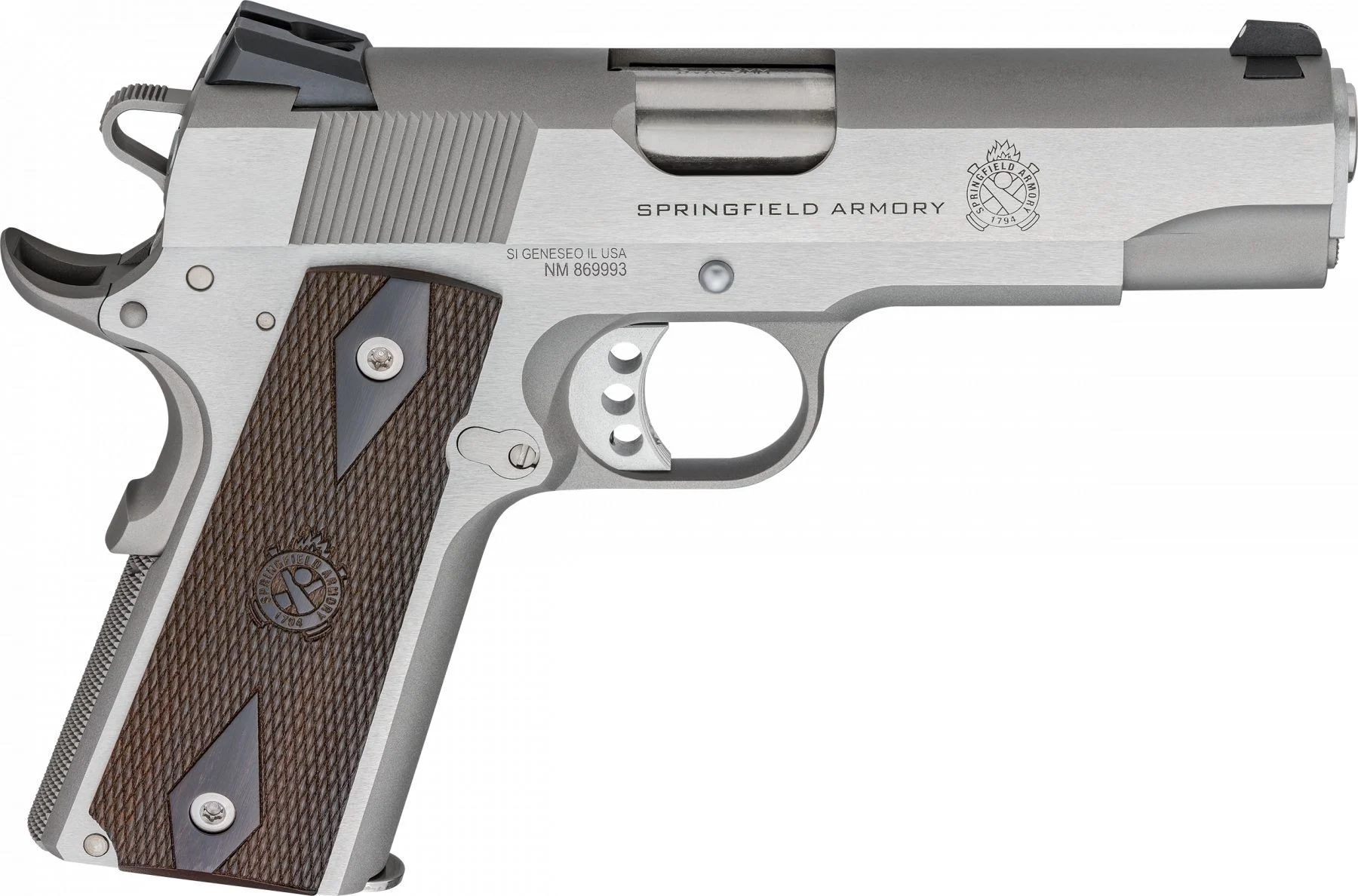 Springfield Armory Garrison Commander 9mm Stainless Steel Pistol