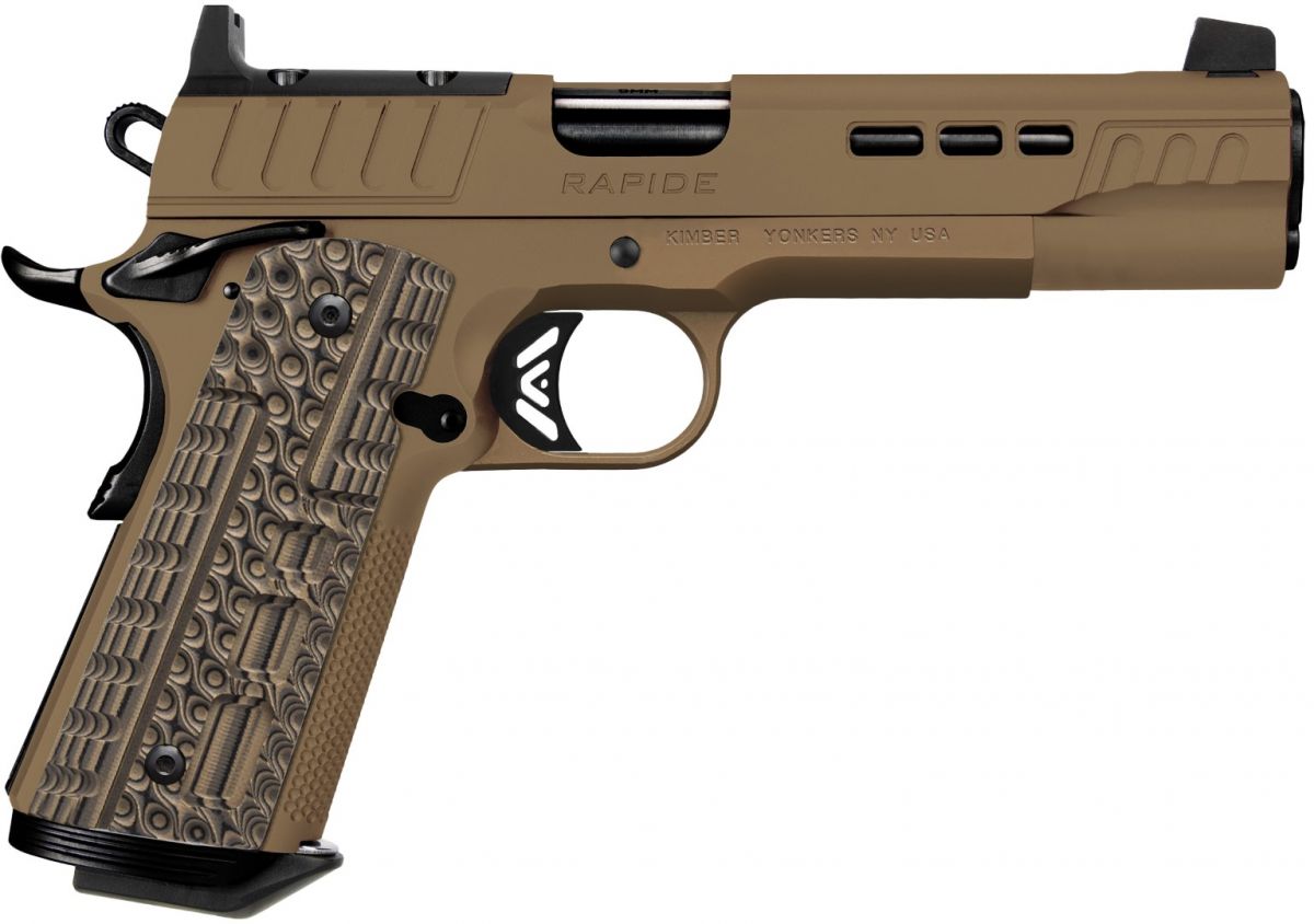 Kimber Rapide Optic Ready .38 Super Flat Dark Earth Pistol