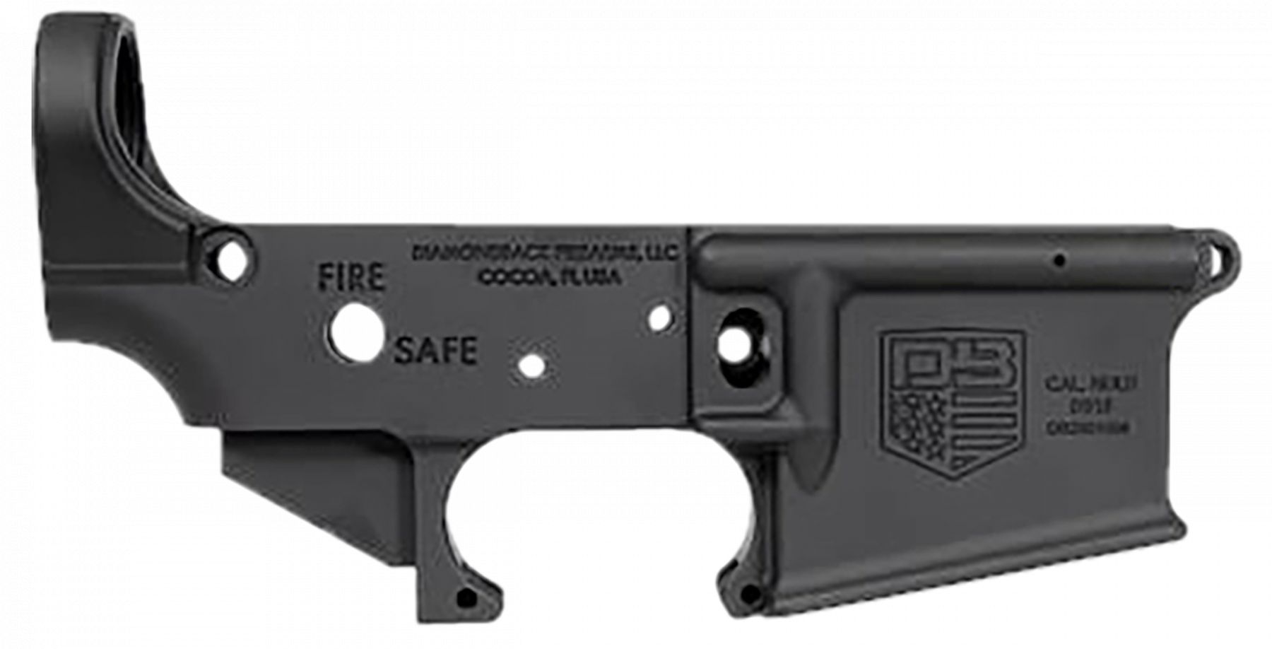 Diamondback Firearms DB15 10mm Black AR-15 Lower Receiver