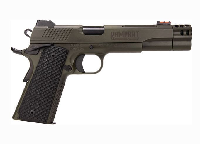 Kimber RAMPART Compensated .45 ACP Custom OD Green Cerakote Pistol