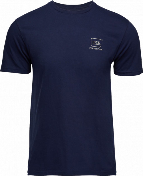 Glock Strong Tee Ringspun Cotton Short Sleeve 3XL Navy