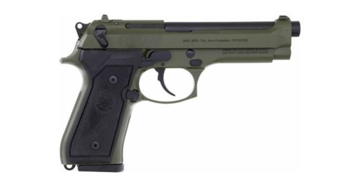 Beretta 92FS Full Size 9mm OD Green Cerakote Pistol