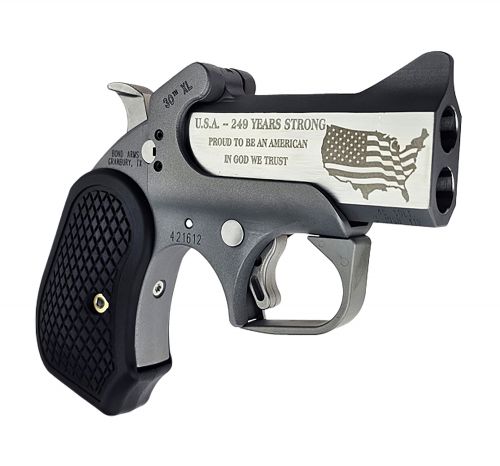 Bond Arms 30th XL 30th Anniversary .45 Colt .410 Engraved Matte Derringer