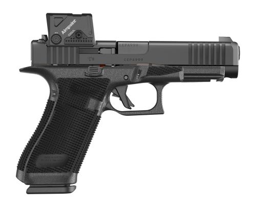 Glock 17 Gen 6 9mm Blue/Black Pistol w/ Aimpoint COA Red Dot