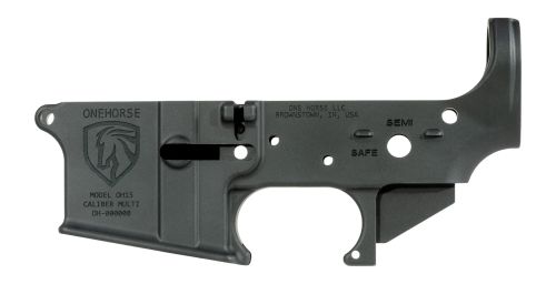 One Horse OH-LR02 AR-15 Stripped Lower Anodized Receiver