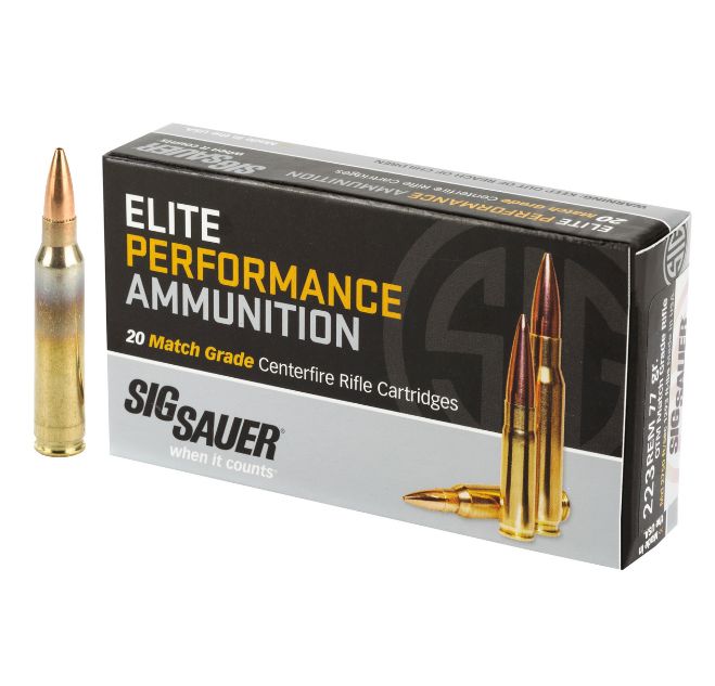 Sig Sauer Elite Match Grade Open Tip Match .223 Remington