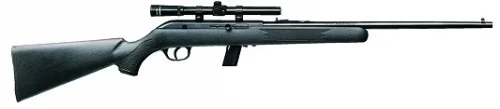 Savage Arms 64 FXP Package .22 LR Blue/Black Rifle w/ Factory-Included Riflescope