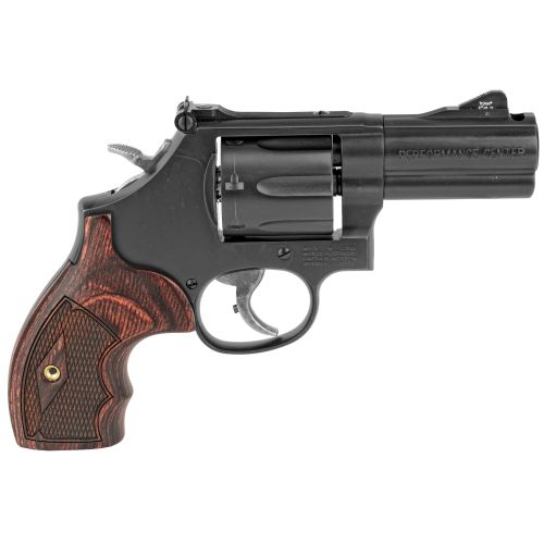 Smith & Wesson Performance Center Model 586 L-Comp .357 Mag Blued Revolver