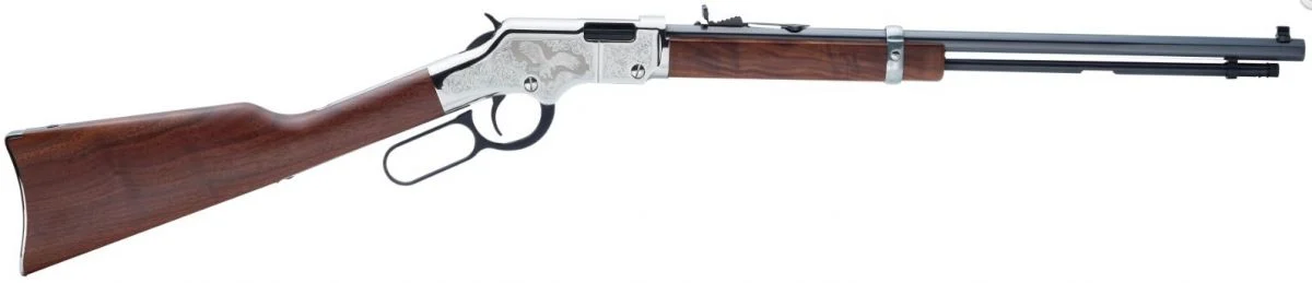 Henry Silver Eagle 2nd Edition Octagonal Barrel .22 LR Blue/Black Rifle