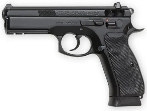 CZ 75 SP-01 Full Size 9mm Blue/Black Pistol