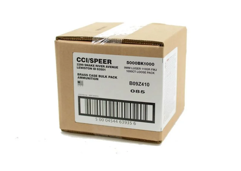 CCI Blazer Brass 9mm