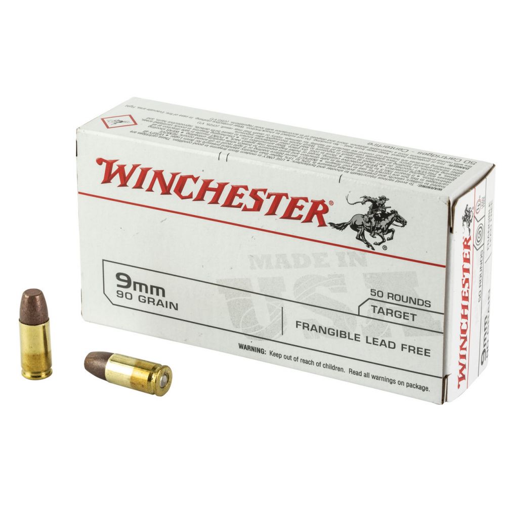 Winchester Lead Free Frangible 9mm