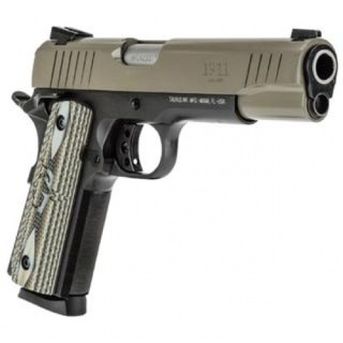 Taurus 1911 VZ Grips .45 ACP Sand Cerakote Slide Matte Black Frame Pistol