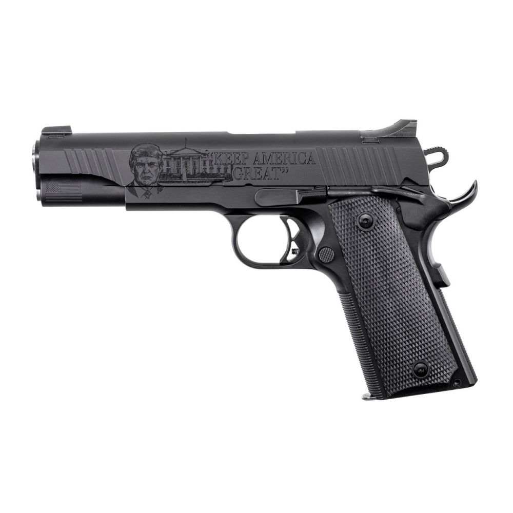 Auto Ordnance 1911 A1 45th President Trump KAG Com16 .45 ACP Blue/Black Pistol