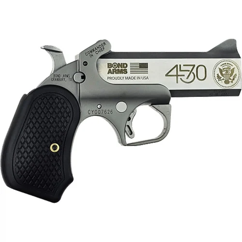 Bond Arms Trump 45-47 Big Bore Commander in Chief .45-70 Govt. Stainless Derringer
