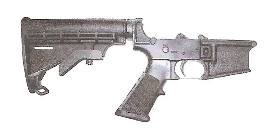 S&W M&P15 Assembled Lower Receiver 5.56 NATO Black AR-15 Lower Receiver