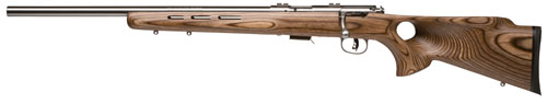 Savage Arms 17 BTVLSS Left Hand Varmint 21 Inch .17 HMR Stainless/Silver Rifle