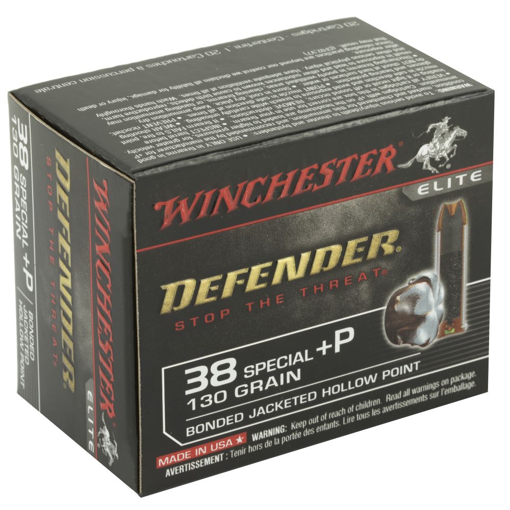 Winchester Defender .38 Special Hollow Point