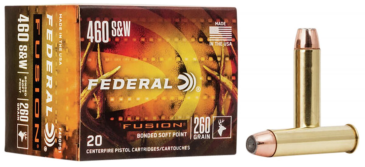 Federal Premium Fusion SP .460 S&W Mag